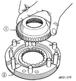 Fig. 61 Installing Differential Sprocket Gear