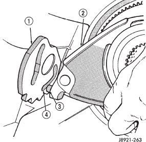 Fig. 70 Positioning Low Range Fork