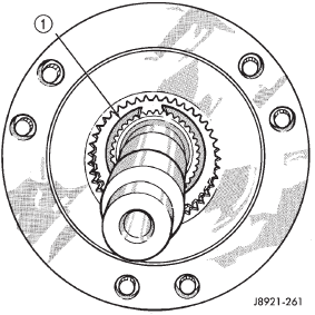 Fig. 73 Installing Differential Snap-Ring