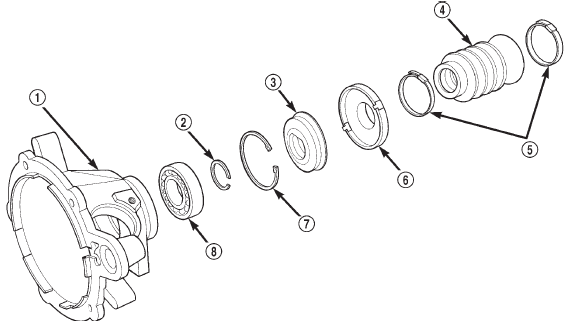 Fig. 94 Rear Retainer Components