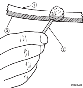 Fig. 4 Blackout Primer Application