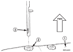 Fig. 2 Head Restraint Sleeve Extractor Installation