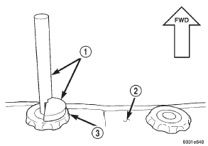 Fig. 3 Head Restraint Sleeve Extractor Positioning