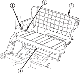 Fig. 18 Seatback Latch Striker Bracket