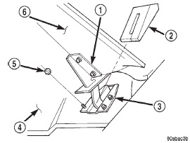 Fig. 4 Hood Hinge and Seal