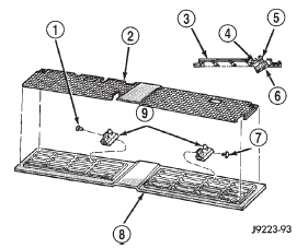 Fig. 11 Cowl Grille, Screen & Washer Nozzles