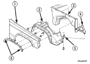 Fig. 18 Front Wheelhouse Liner