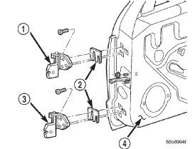 Fig. 26 Front Door Hinge