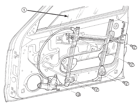 Fig. 38 Front Door Regulator