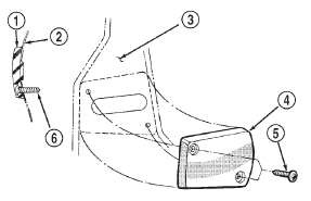 Fig. 40 Front Door Lower Spacer Block-Two-Door