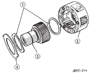 Fig. 64 Low Range And Input Gear Assembly