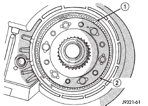 Fig. 57 Input/Low Range Gear Installation