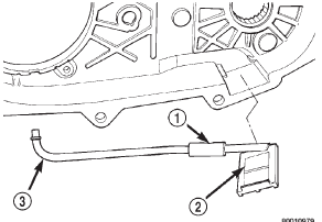 Fig. 19 Oil Pickup Screen, Hose And Tube Removal