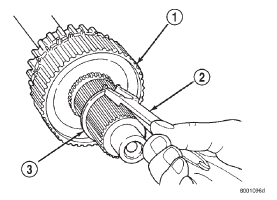 Fig. 28 Mode Hub Retaining Ring Removal