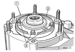 Fig. 31 Front Bearing Retainer Bolts
