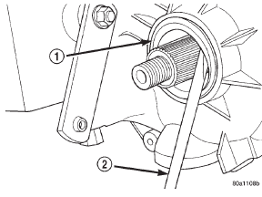 Fig. 40 Front Output Seal Removal