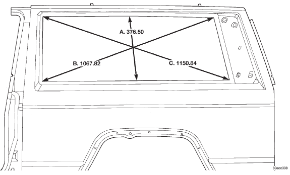 QUARTER WINDOW OPENING 2-DOOR