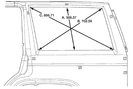 QUARTER WINDOW OPENING 4-DOOR