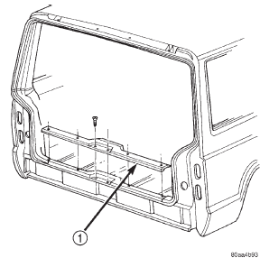 Fig. 72 Liftgate Scuff Plate