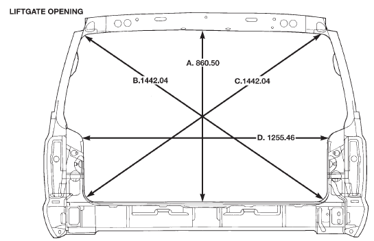 LIFTGATE OPENING