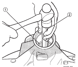 Fig. 54 Rear Bearing Cup Removal