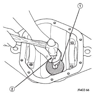 Fig. 57 Rear Pinion Bearing Cup Installation