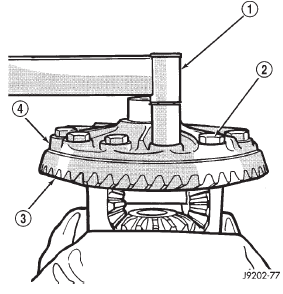 Fig. 66 Ring Gear Bolt Installation