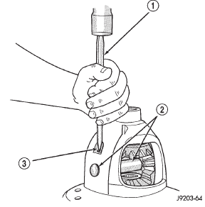Fig. 69 Mate Shaft Roll Pin Installation