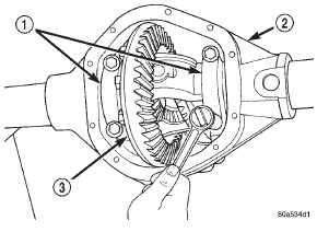 Fig. 84 Tighten Bolts Holding Bearing Caps