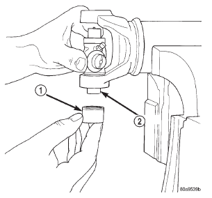 Install Bearing On Trunnion