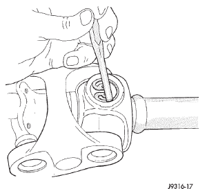 Seat Snap Rings In Groove