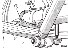 Pinion Angle Adjustment at Leaf Springs