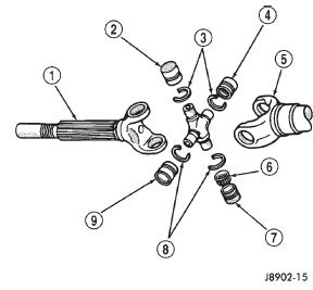 Axle Shaft Outer U-Joint