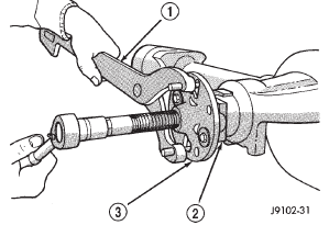 Fig. 10 Pinion Yoke Removal