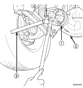 Fig. 20 Tightening Pinion Nut