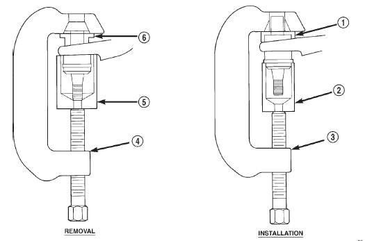 Fig. 27 Lower Ball Stud Remove/Install