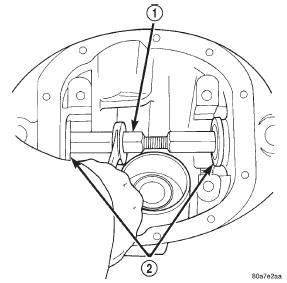 Fig. 37 Axle Seal Installation