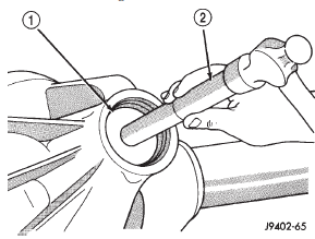 Fig. 44 Pinion Outer Bearing Cup Installation