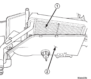 Fig. 48 Heater Core Remove/Install