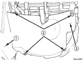 Fig. 51 Kick Cover Remove/Install