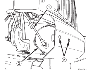 Fig. 58 Vacuum Reservoir Remove/Install