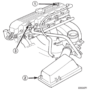 Fig. 4 CCV System-2.5L Engine-Typical