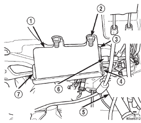 Fig. 7 EVAP Canister Location