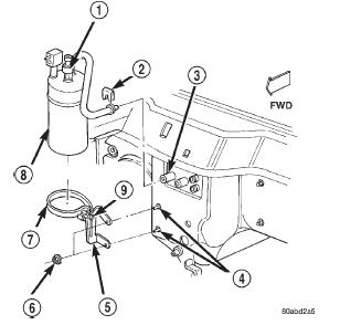 Fig. 14 Accumulator Remove/Install