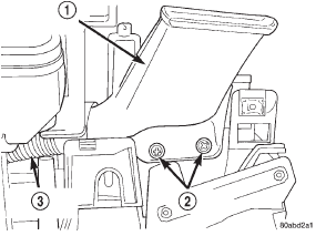 Fig. 34 Demister Duct Remove/Install