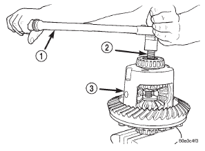 Fig. 57 Tighten Belleville Spring Compressor Tool
