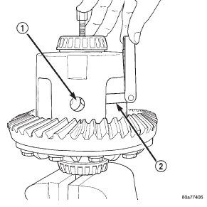 Fig. 58 Remove Pinion Gear Thrust Washer