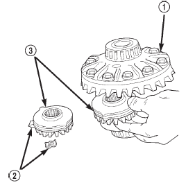Fig. 60 Side Gear & Clutch Disc Removal
