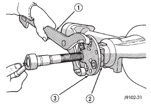 Fig. 7 Pinion Yoke Removal