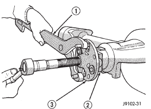 Fig. 12 Pinion Yoke Removal